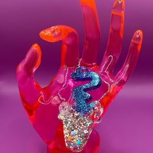 Aquarius Zodiac Keychain